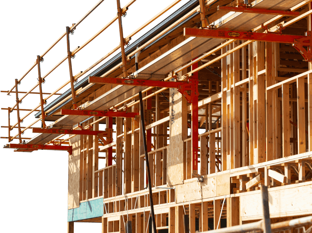 Construction professionals working on a project